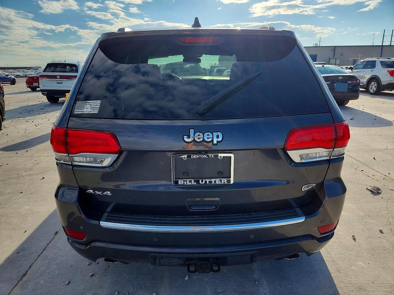 2015 Jeep Grand Cherokee Overland Charcoal vin: 1C4RJFCG5FC134591