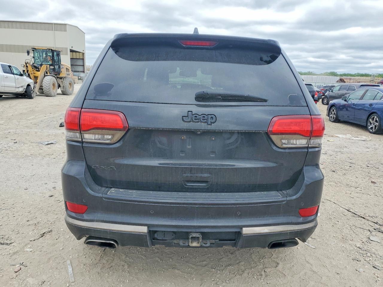 2015 Jeep Grand Cherokee Overland Black vin: 1C4RJFCG5FC158227