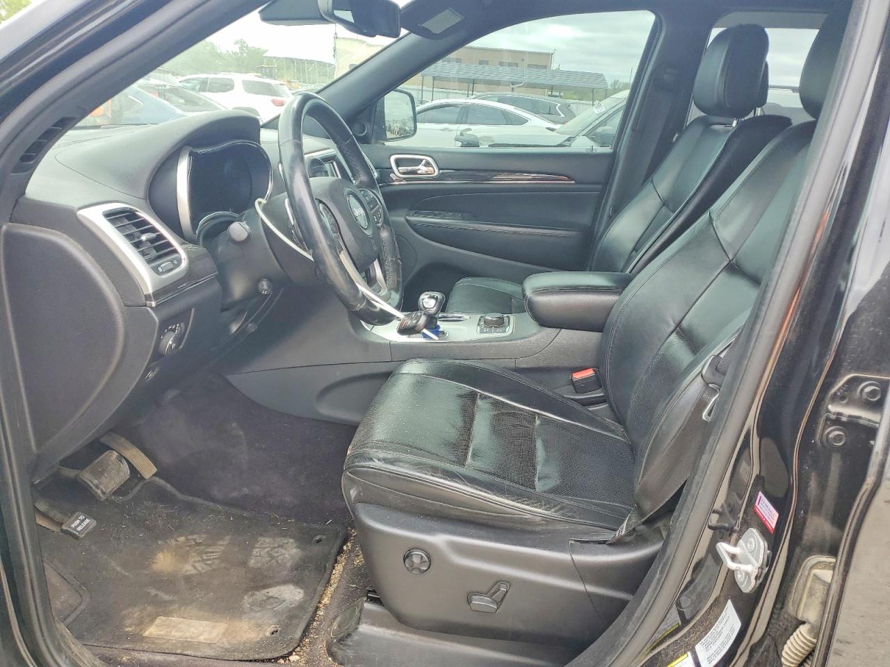 2015 Jeep Grand Cherokee Overland Black vin: 1C4RJFCG5FC158227