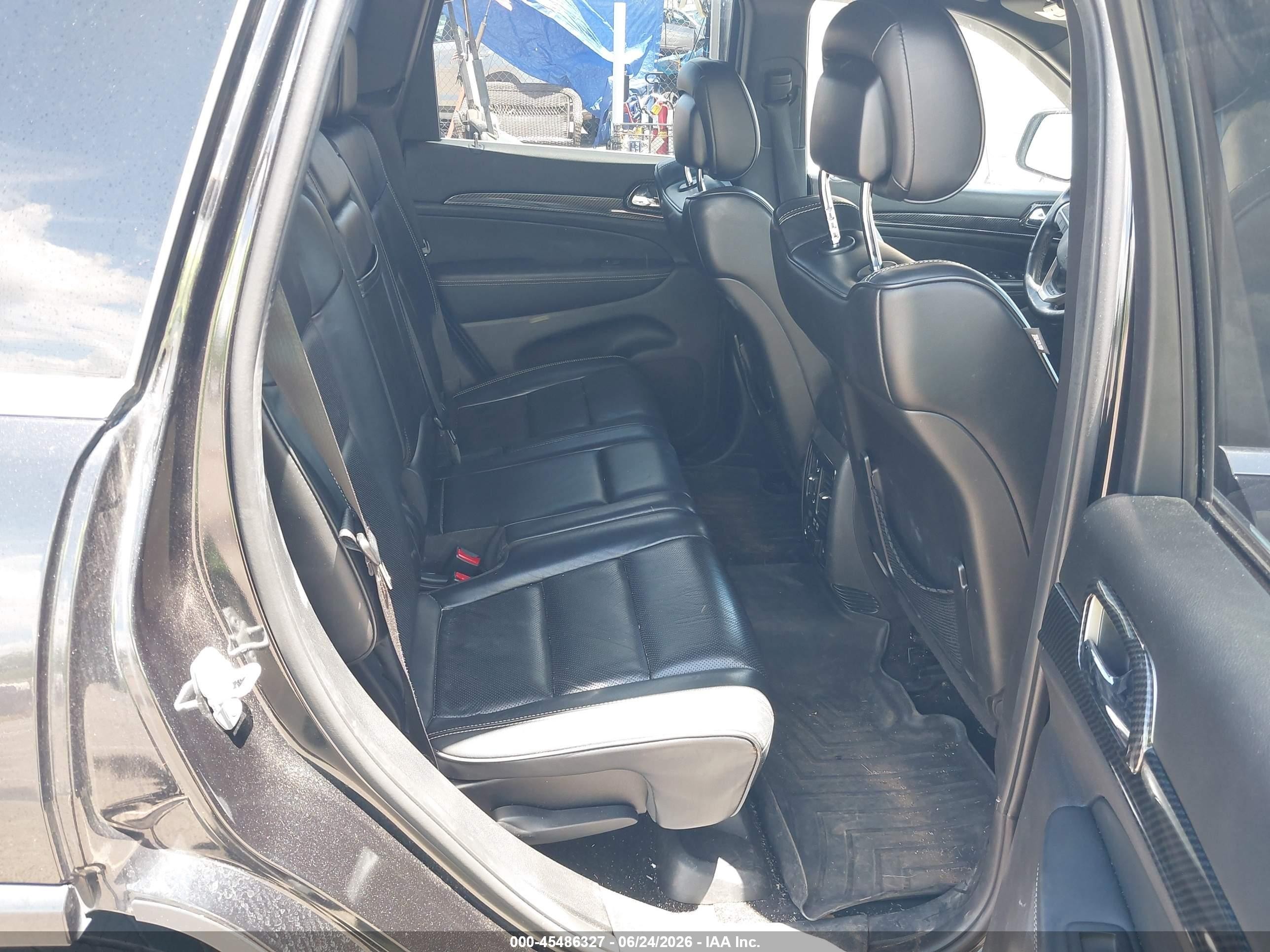 2015 Jeep Grand Cherokee Overland Черный vin: 1C4RJFCG5FC866963