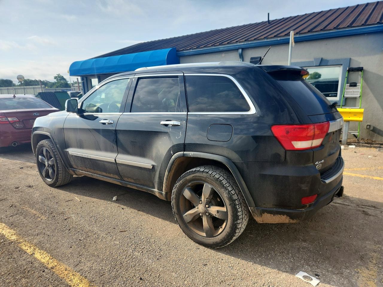 2012 Jeep Grand Cherokee Overland Black vin: 1C4RJFCG6CC324332
