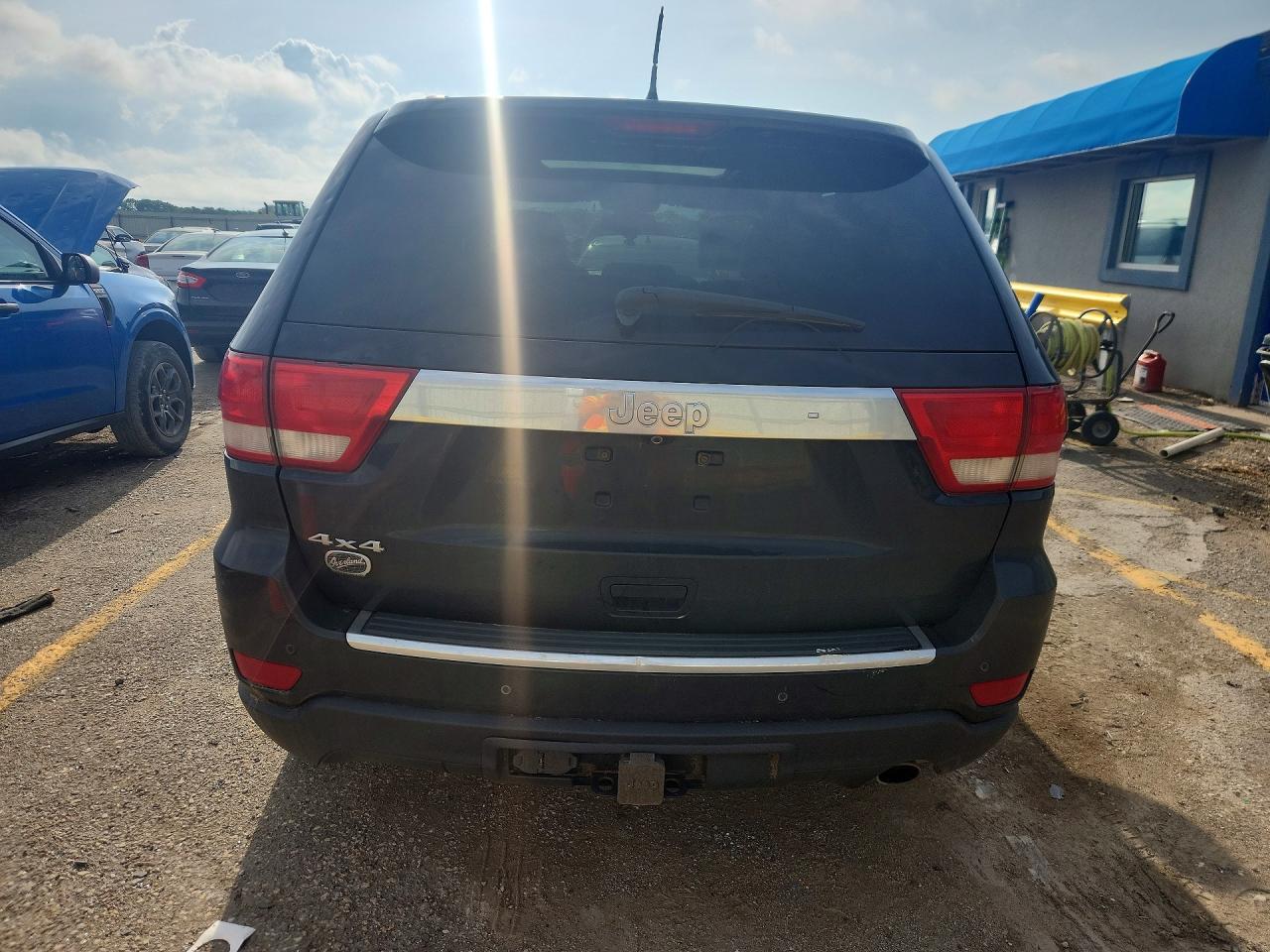 2012 Jeep Grand Cherokee Overland Black vin: 1C4RJFCG6CC324332