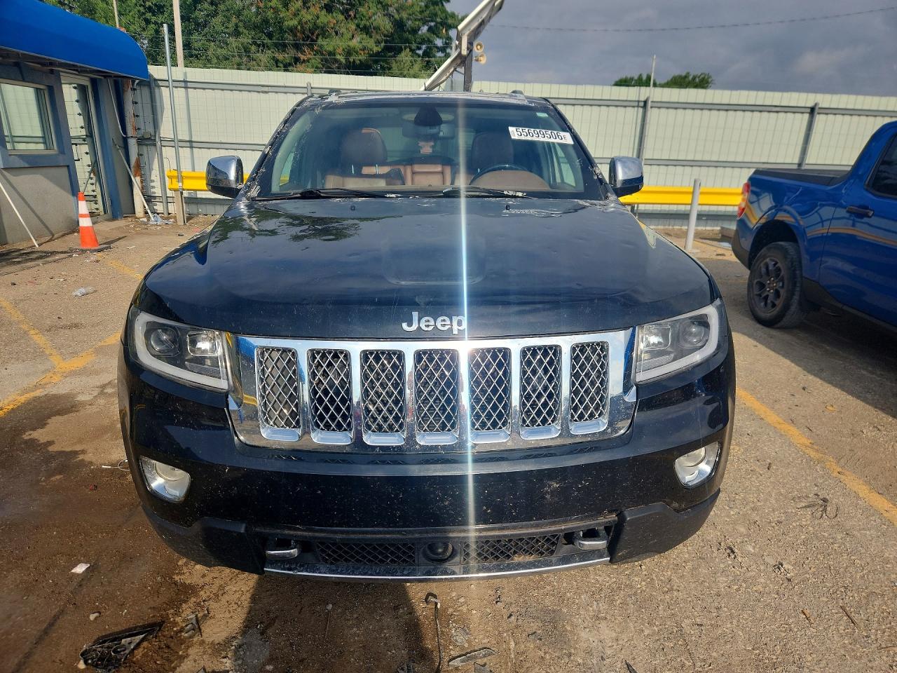 2012 Jeep Grand Cherokee Overland Black vin: 1C4RJFCG6CC324332