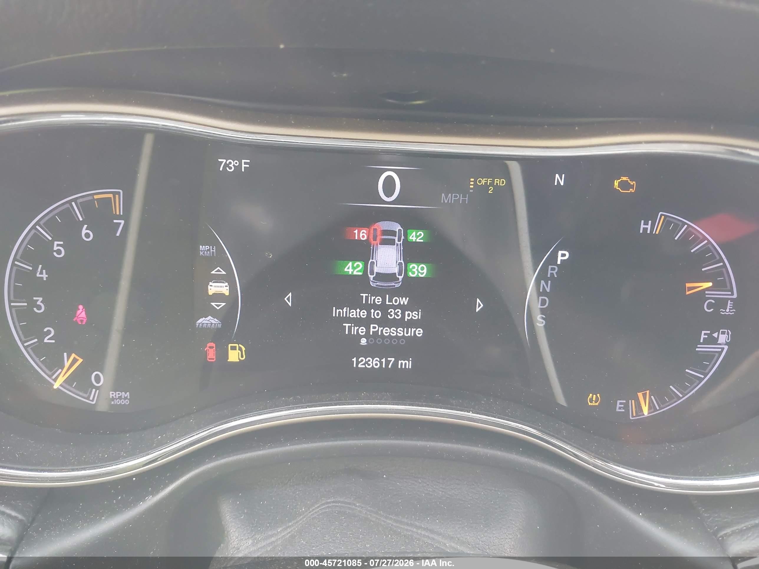 2014 Jeep Grand Cherokee Overland Серый vin: 1C4RJFCG6EC153262