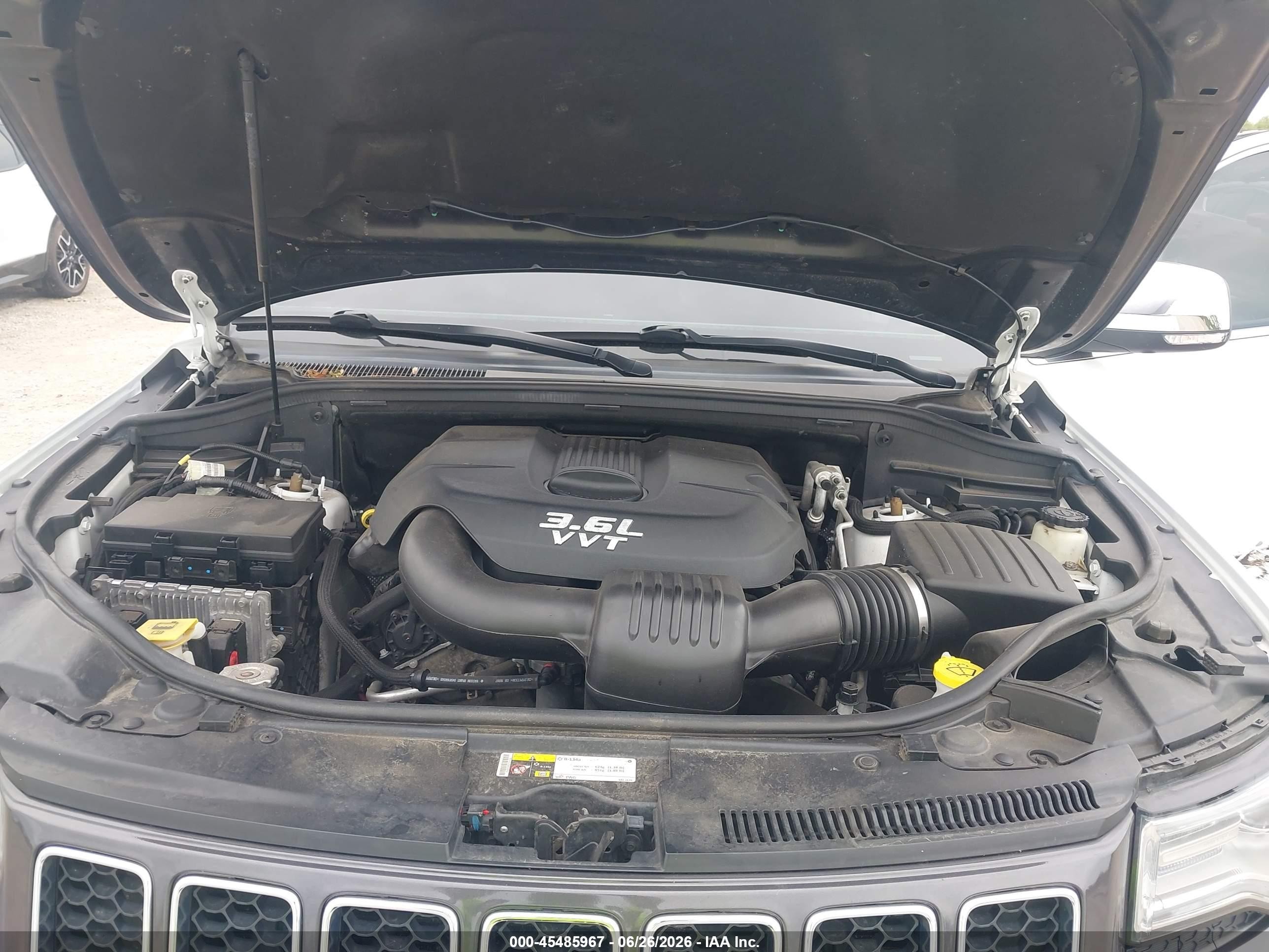 2014 Jeep Grand Cherokee Overland Белый vin: 1C4RJFCG6EC178890