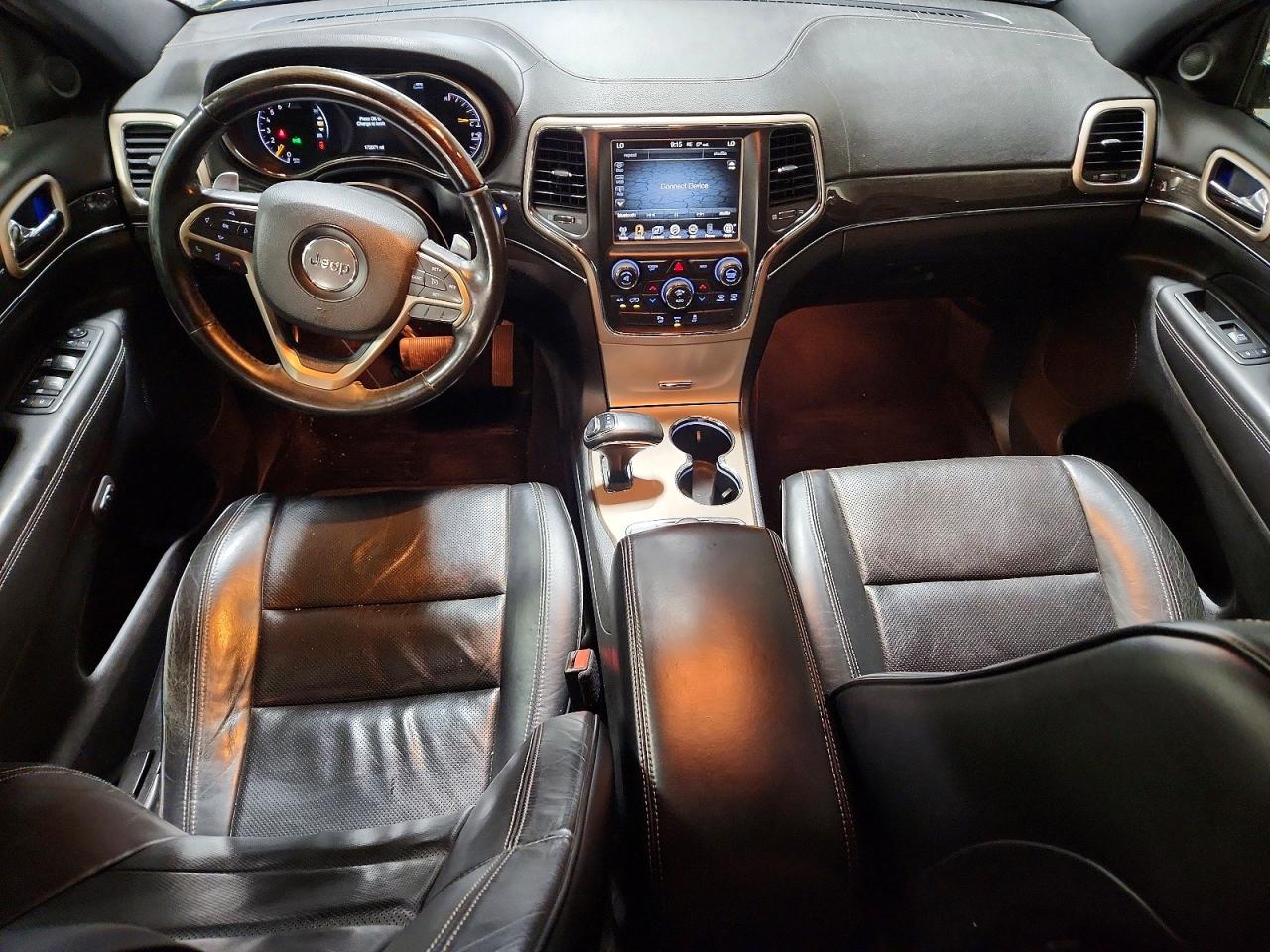 2014 Jeep Grand Cherokee Overland Серебряный vin: 1C4RJFCG6EC200175