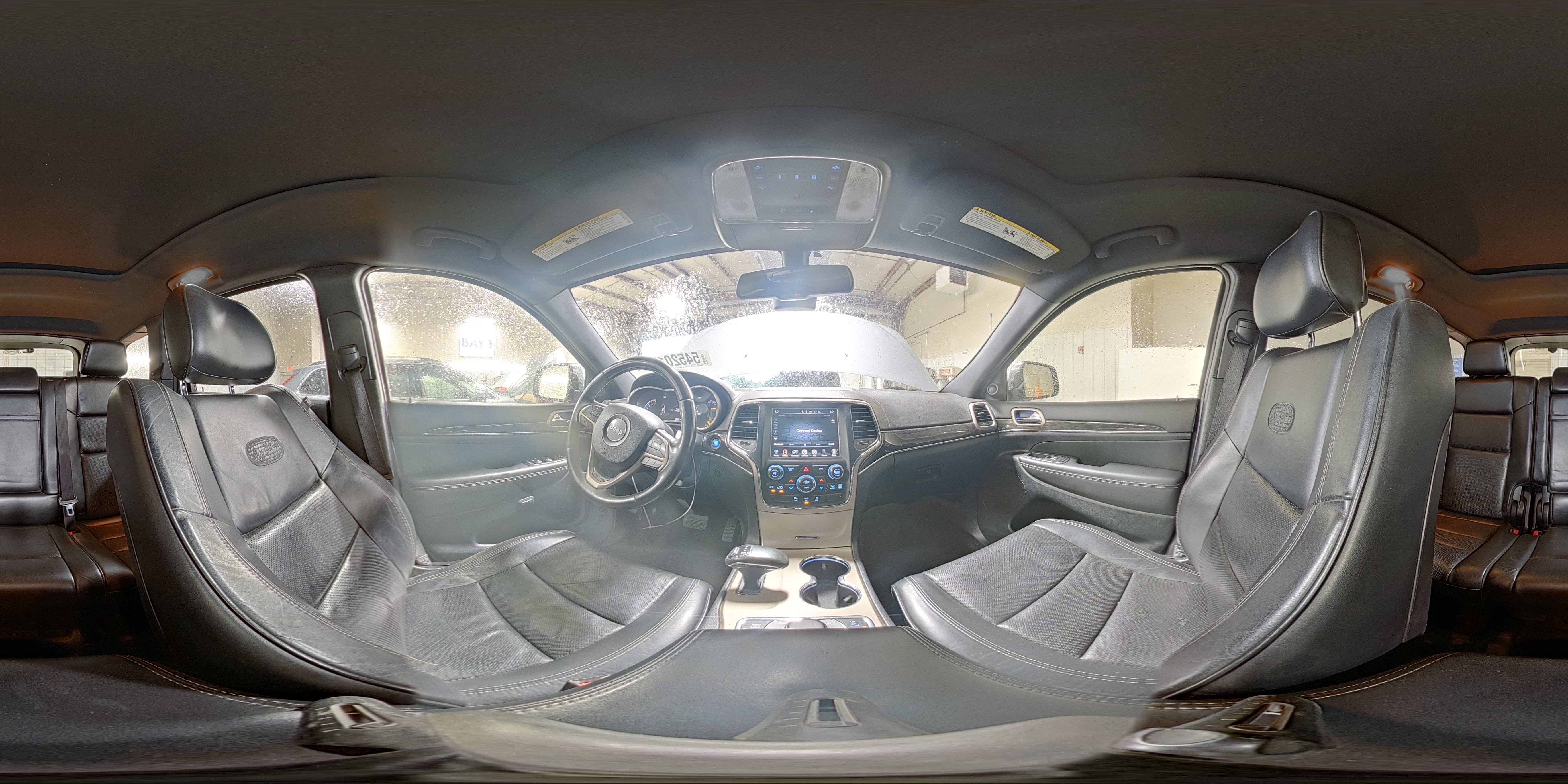 2014 Jeep Grand Cherokee Overland Серебряный vin: 1C4RJFCG6EC200175