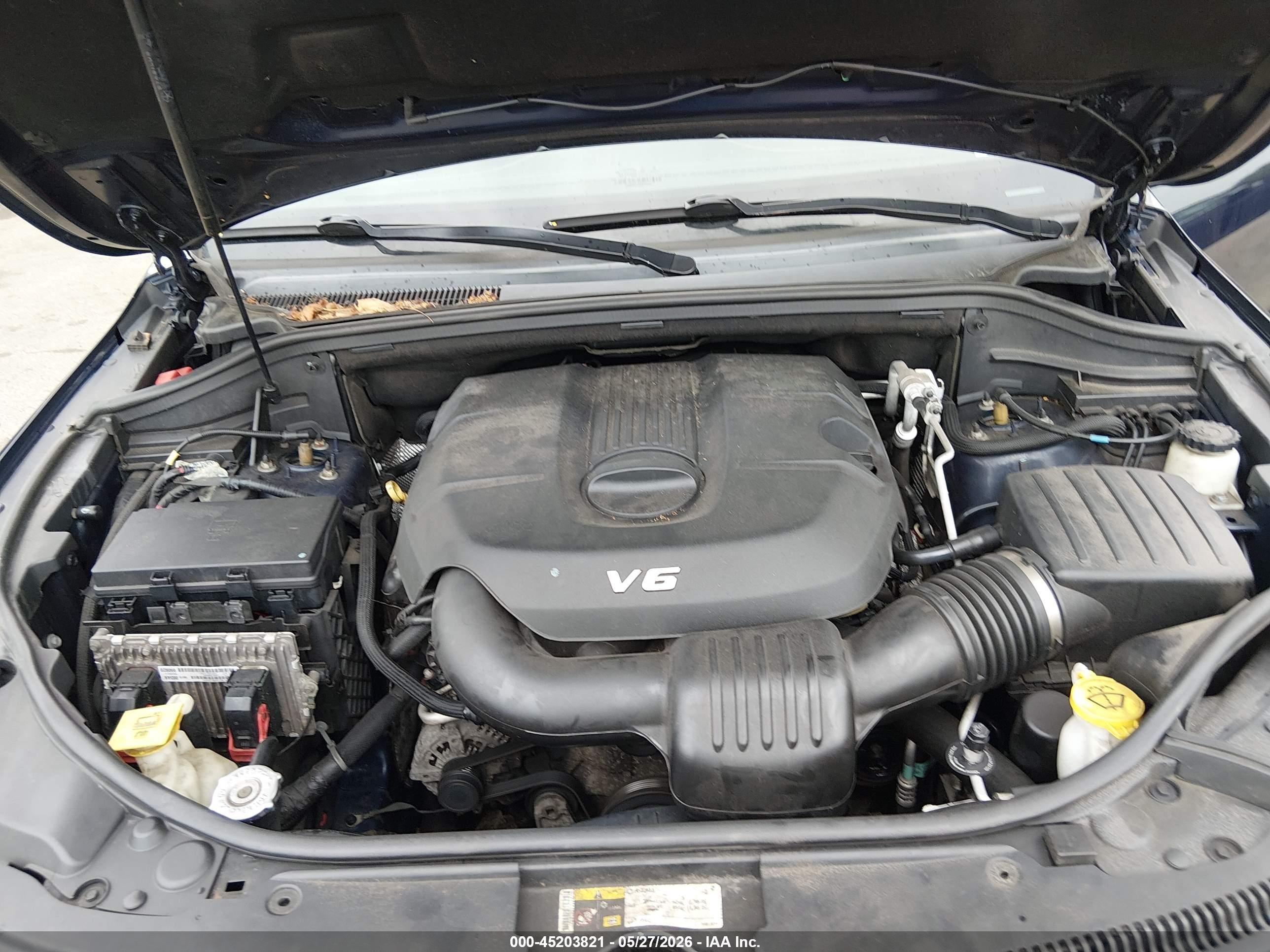 2014 Jeep Grand Cherokee Overland Navy vin: 1C4RJFCG6EC398773
