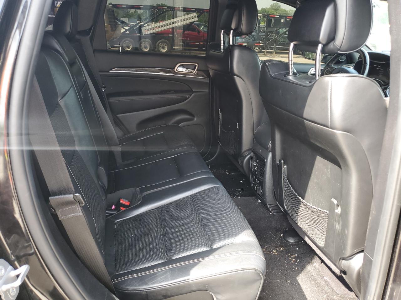 2014 Jeep Grand Cherokee Overland Black vin: 1C4RJFCG6EC547604