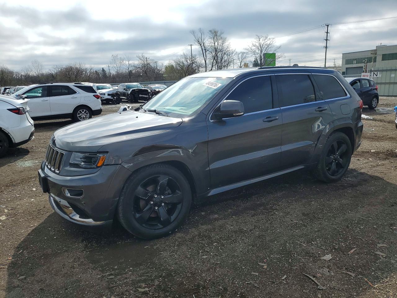 2015 Jeep Grand Cherokee Overland Charcoal vin: 1C4RJFCG6FC157247