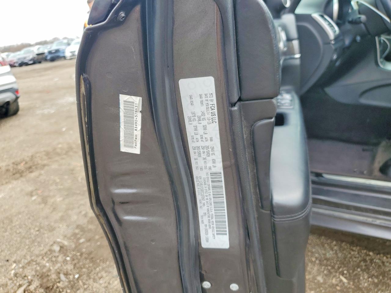 2015 Jeep Grand Cherokee Overland Угольный vin: 1C4RJFCG6FC157247