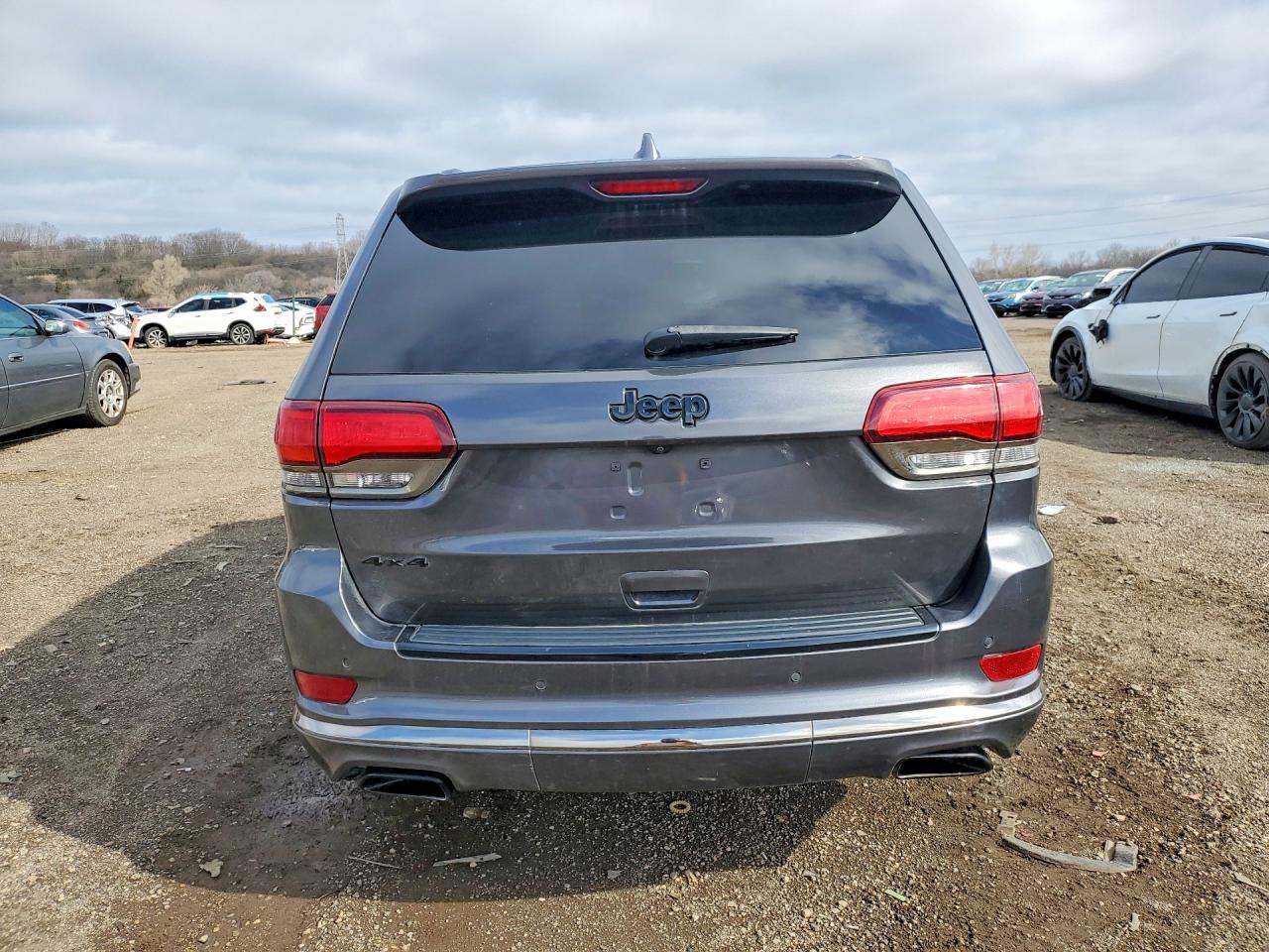 2015 Jeep Grand Cherokee Overland Угольный vin: 1C4RJFCG6FC157247
