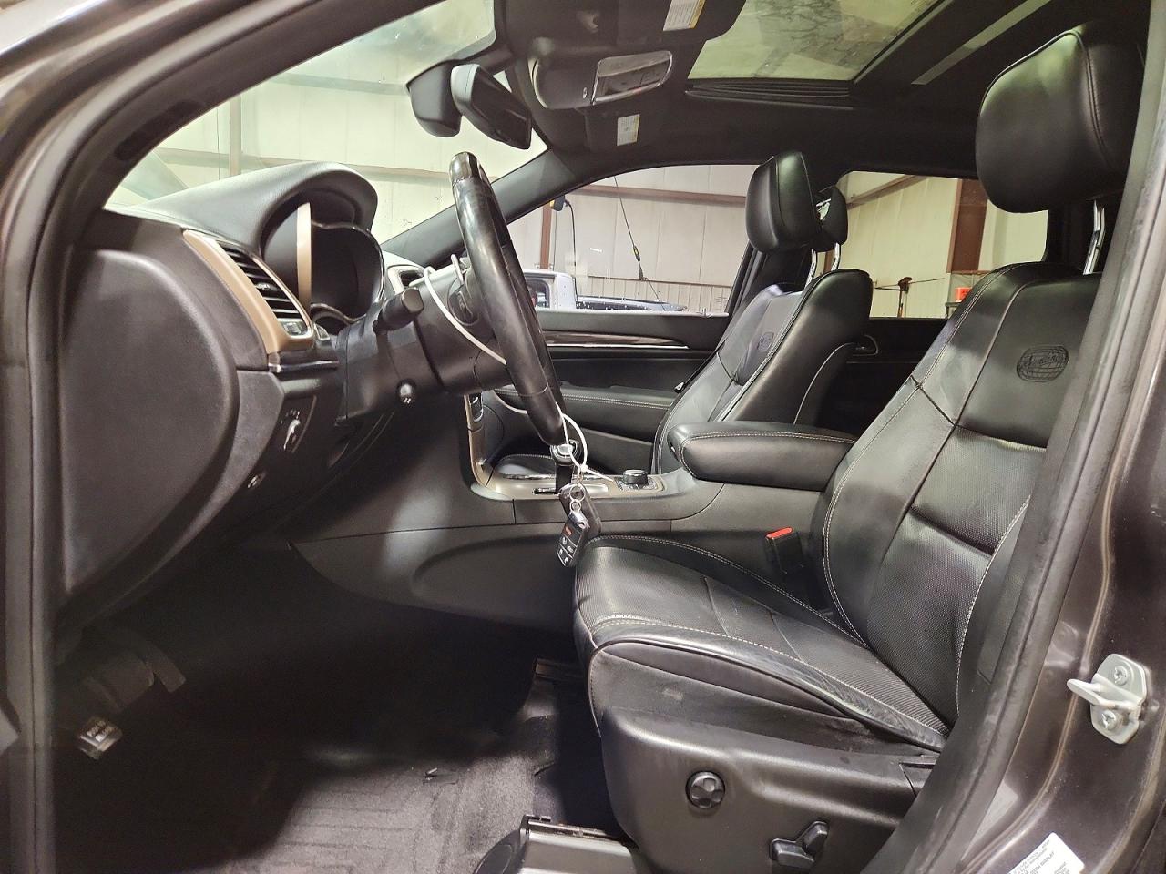 2015 Jeep Grand Cherokee Overland Серый vin: 1C4RJFCG6FC607964