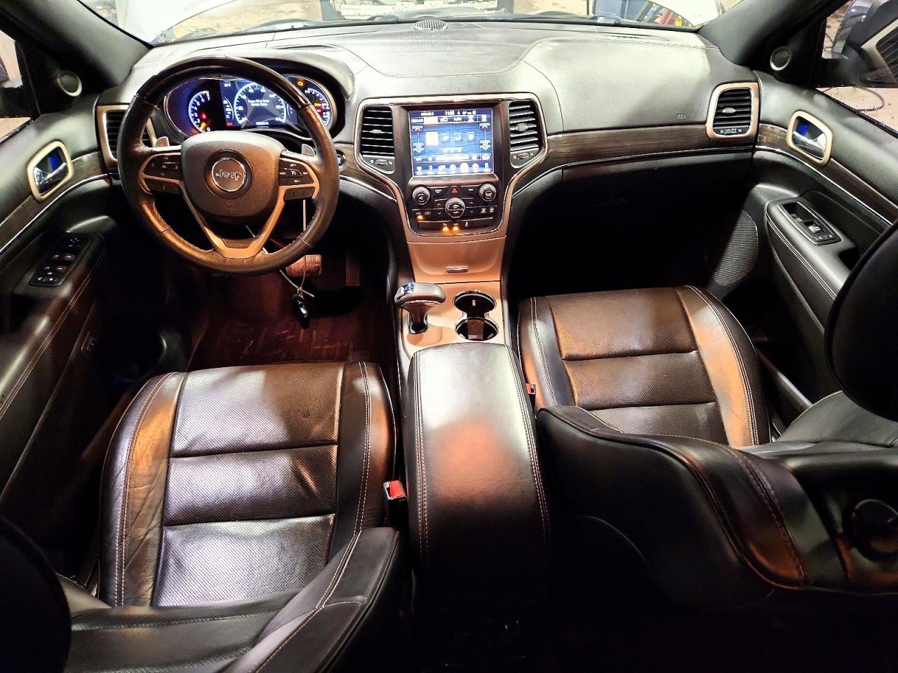 2015 Jeep Grand Cherokee Overland Серый vin: 1C4RJFCG6FC607964