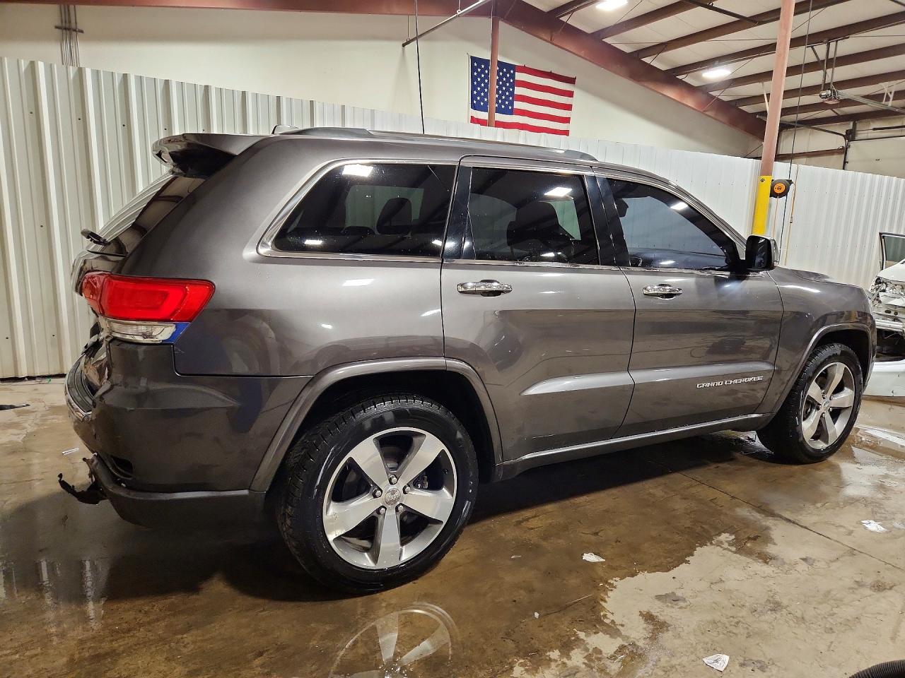 2015 Jeep Grand Cherokee Overland Серый vin: 1C4RJFCG6FC607964