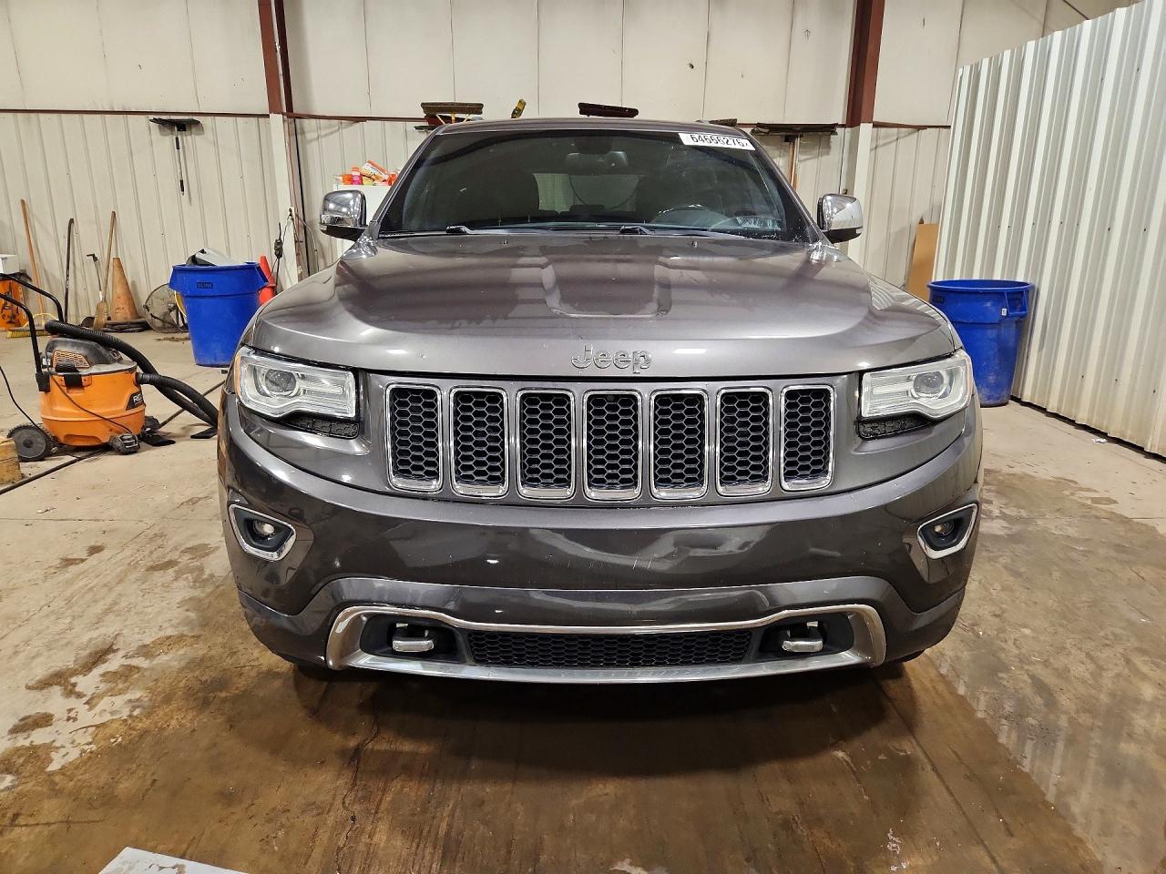 2015 Jeep Grand Cherokee Overland Серый vin: 1C4RJFCG6FC607964