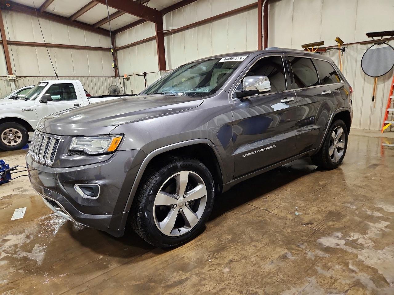 2015 Jeep Grand Cherokee Overland Серый vin: 1C4RJFCG6FC607964