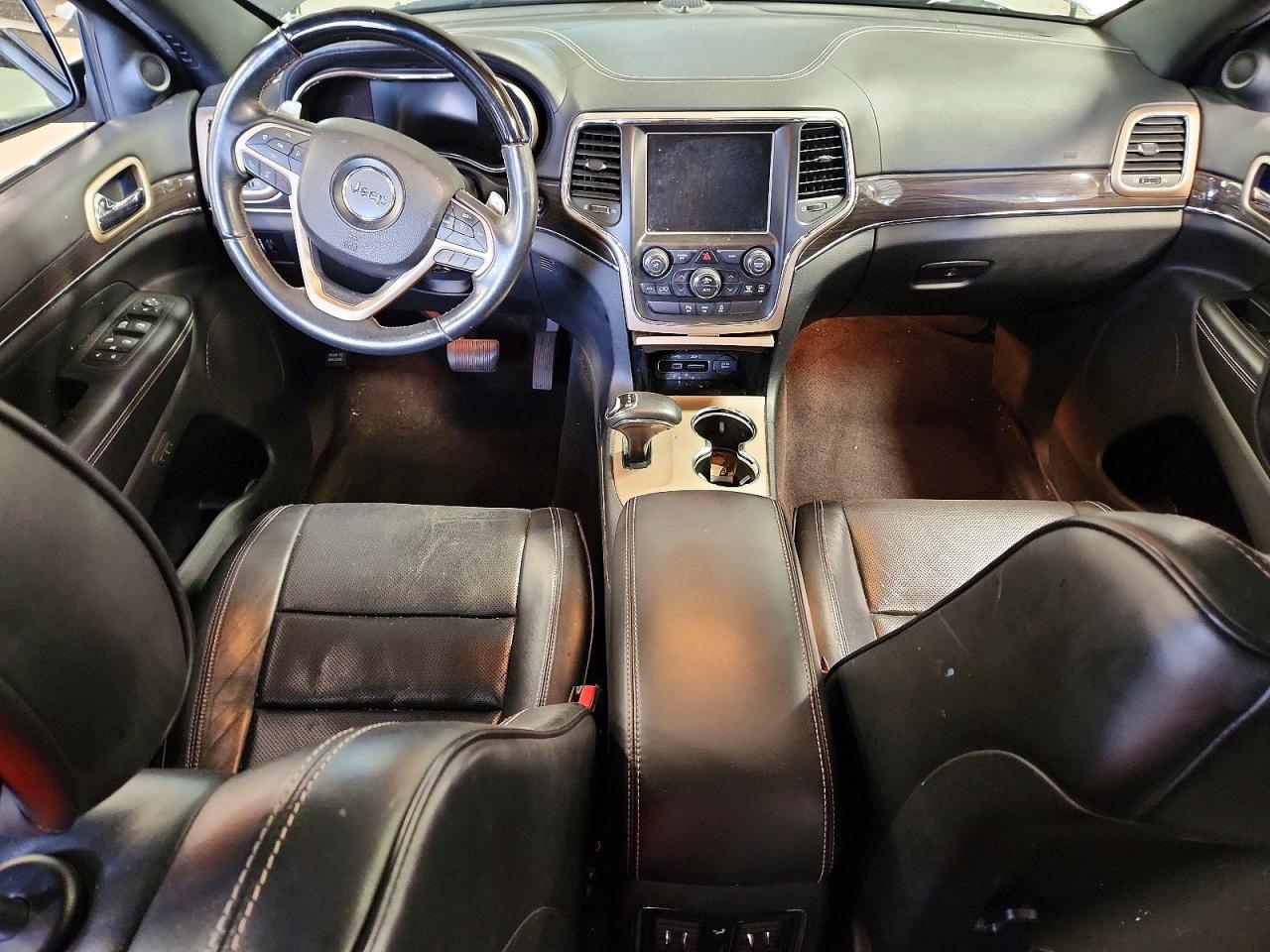 2015 Jeep Grand Cherokee Overland Black vin: 1C4RJFCG6FC877597