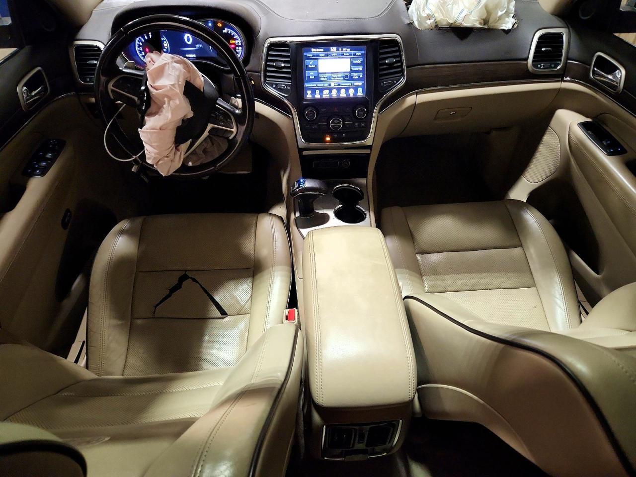 2015 Jeep Grand Cherokee Overland Tan vin: 1C4RJFCG6FC914180