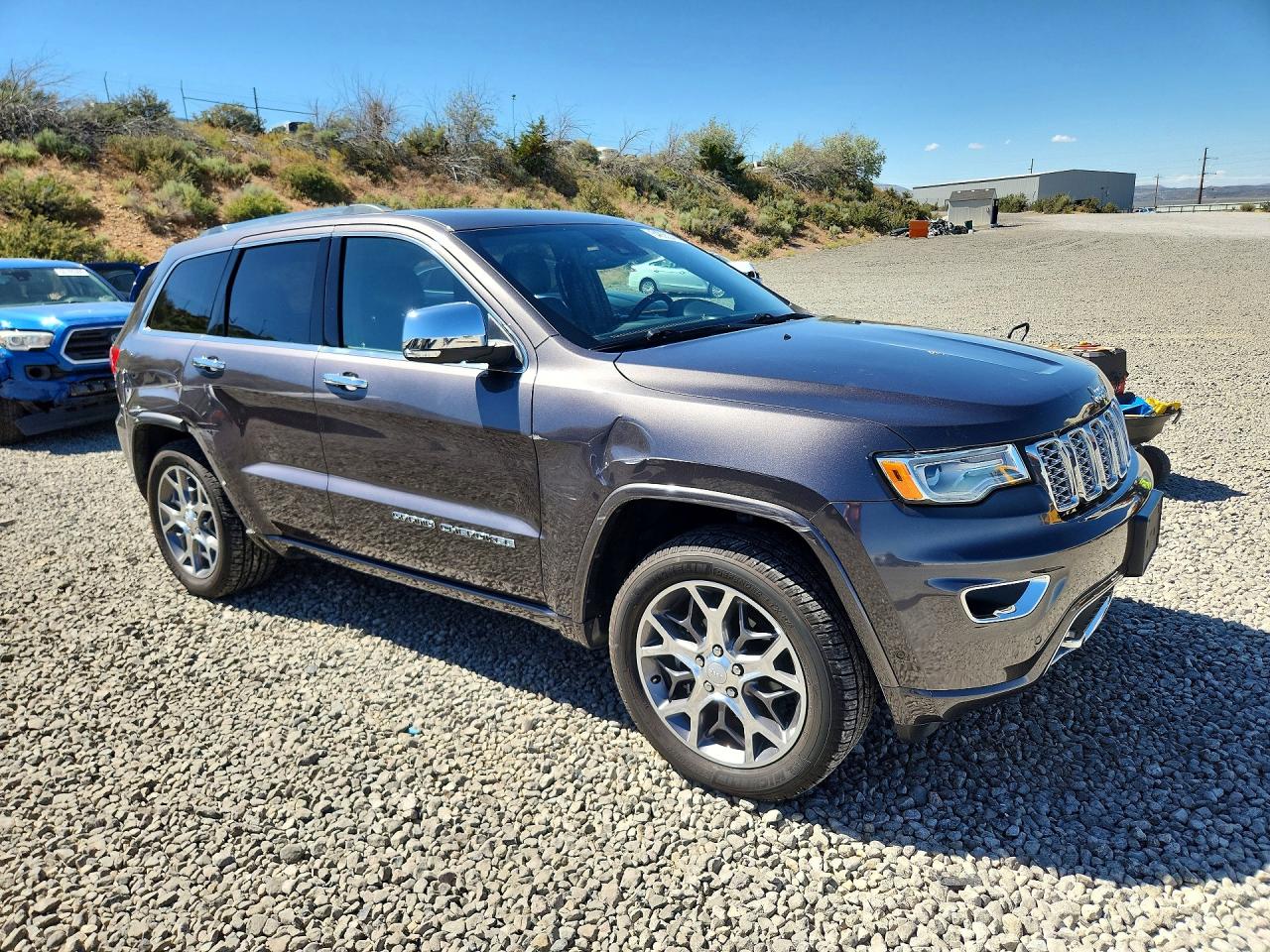 2020 Jeep Grand Cherokee Overland Gray vin: 1C4RJFCG6LC331135