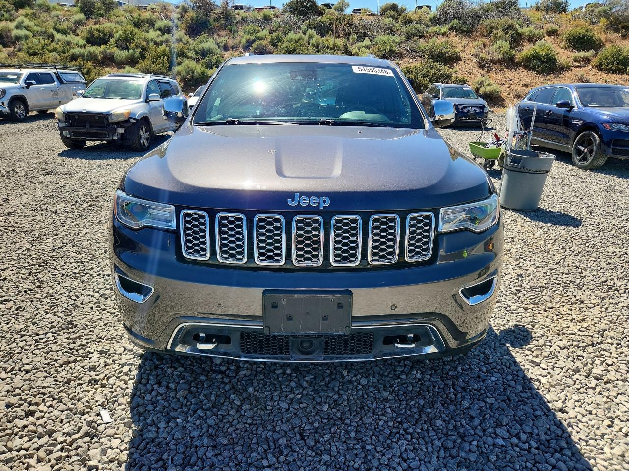 2020 Jeep Grand Cherokee Overland Gray vin: 1C4RJFCG6LC331135