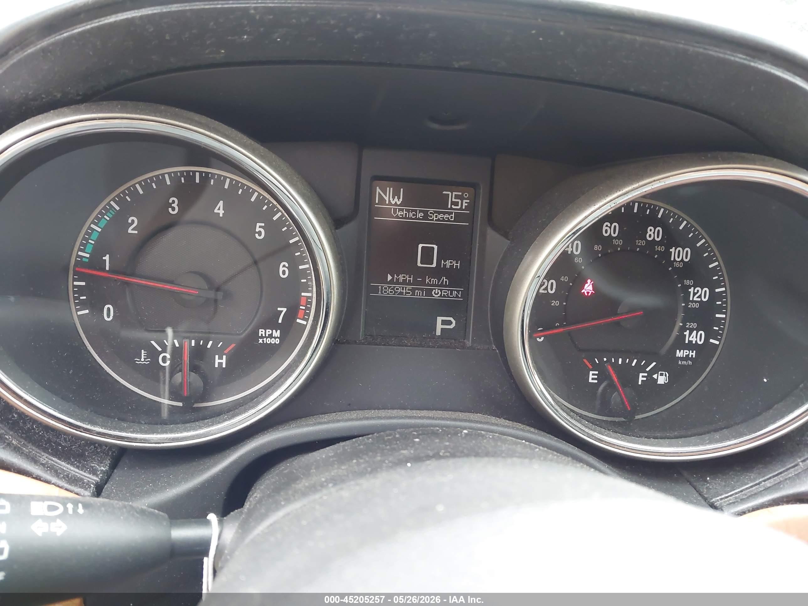 2012 Jeep Grand Cherokee Overland Черный vin: 1C4RJFCG7CC287694