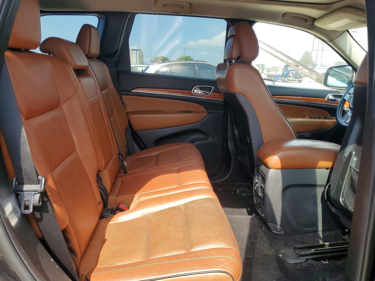2013 Jeep Grand Cherokee Overland Black vin: 1C4RJFCG7DC531748