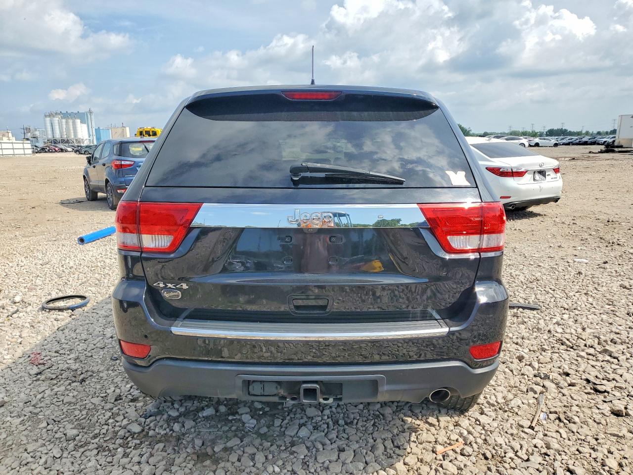 2013 Jeep Grand Cherokee Overland Black vin: 1C4RJFCG7DC531748