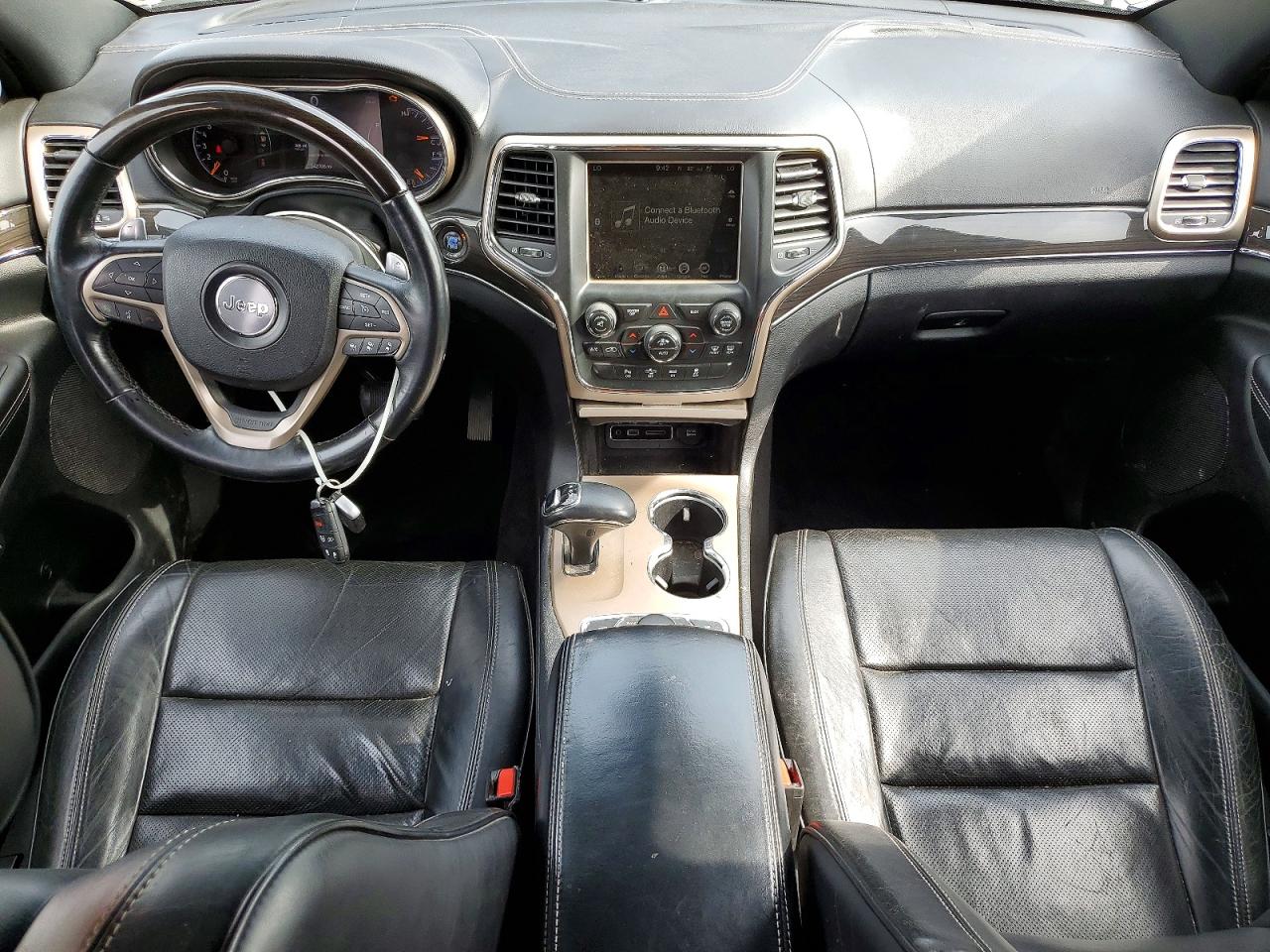 2014 Jeep Grand Cherokee Overland Black vin: 1C4RJFCG7EC195813