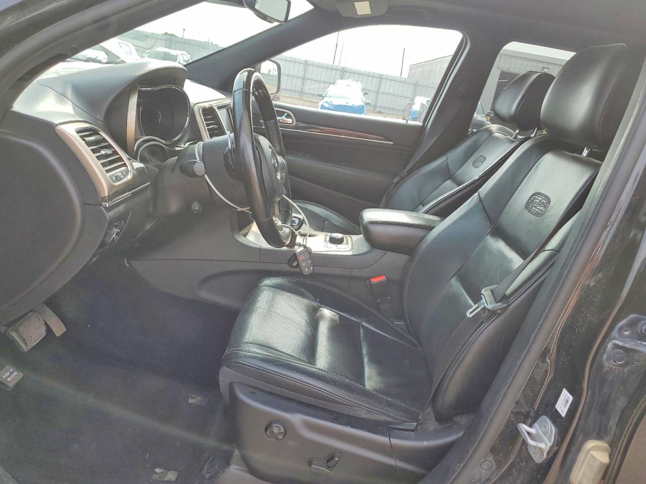 2014 Jeep Grand Cherokee Overland Black vin: 1C4RJFCG7EC195813