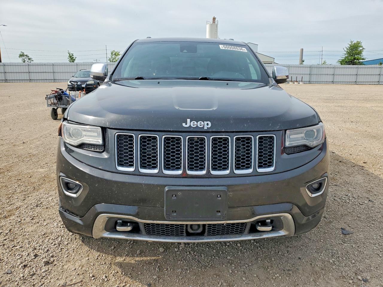 2014 Jeep Grand Cherokee Overland Black vin: 1C4RJFCG7EC195813
