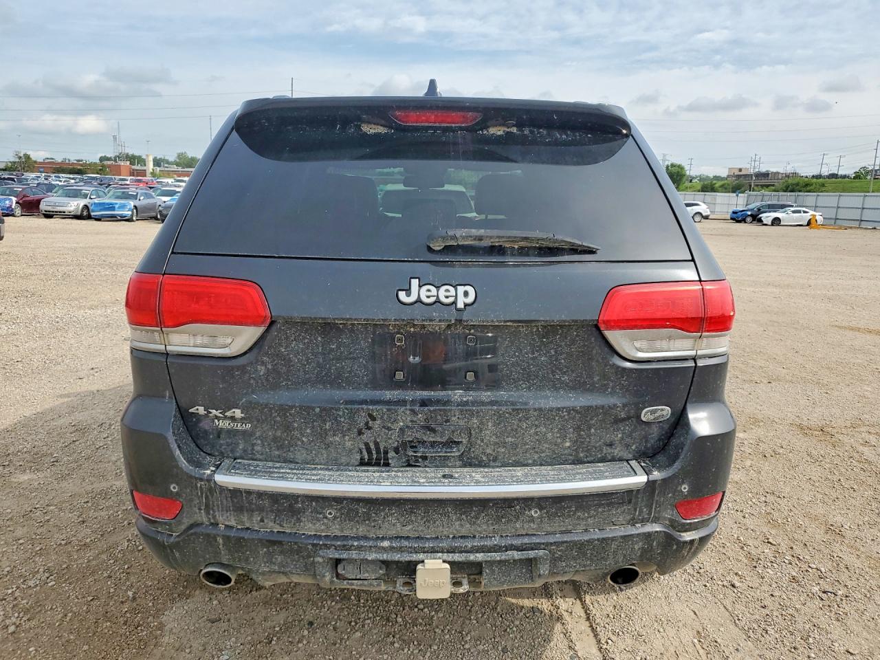 2014 Jeep Grand Cherokee Overland Black vin: 1C4RJFCG7EC195813