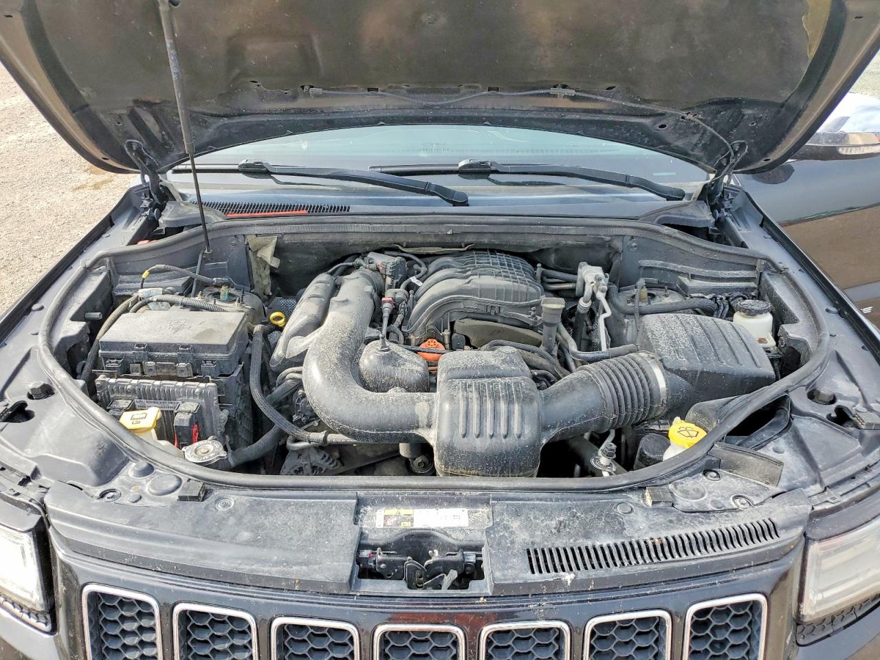 2014 Jeep Grand Cherokee Overland Black vin: 1C4RJFCG7EC195813
