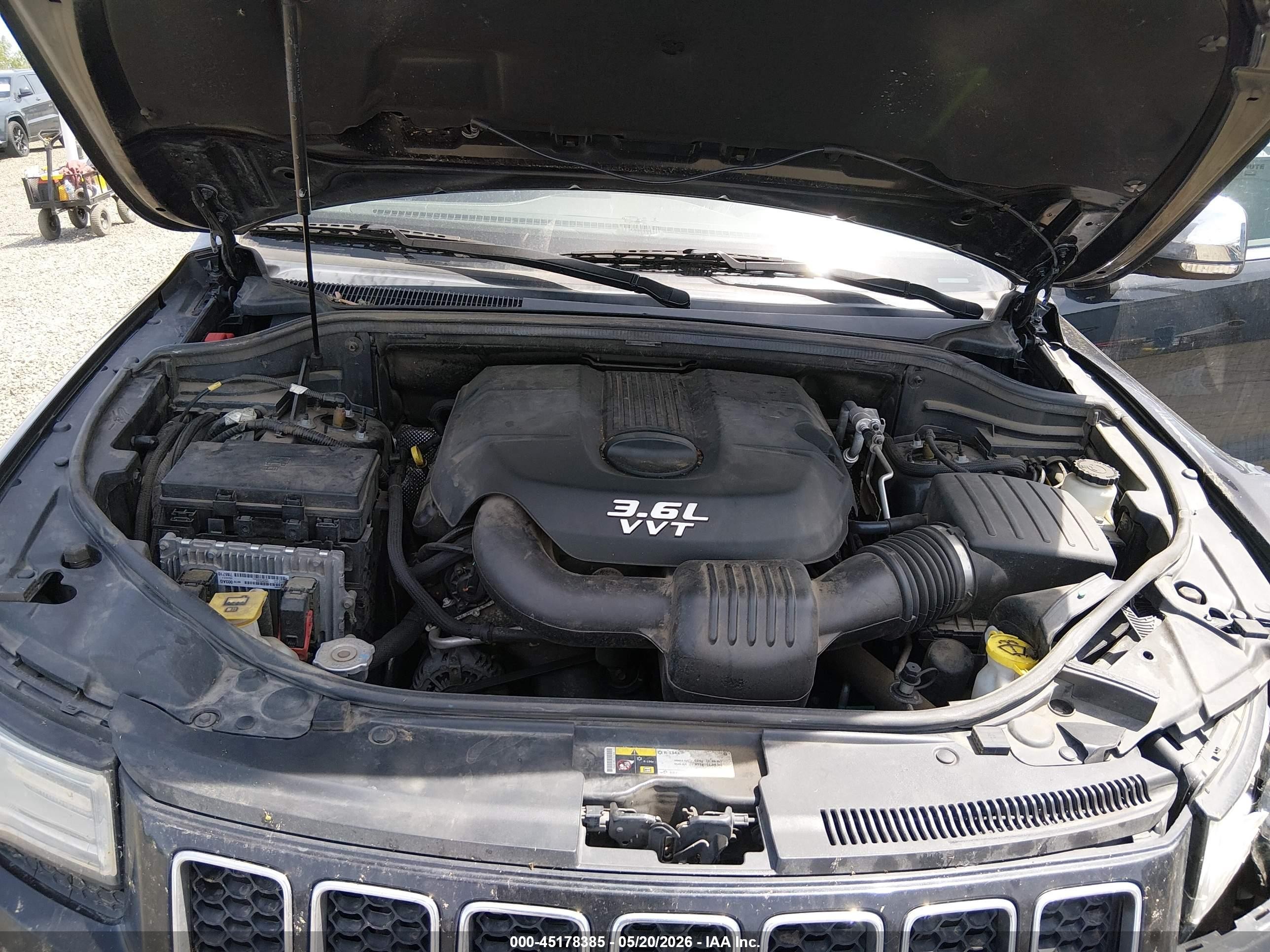 2014 Jeep Grand Cherokee Overland Black vin: 1C4RJFCG7EC210312