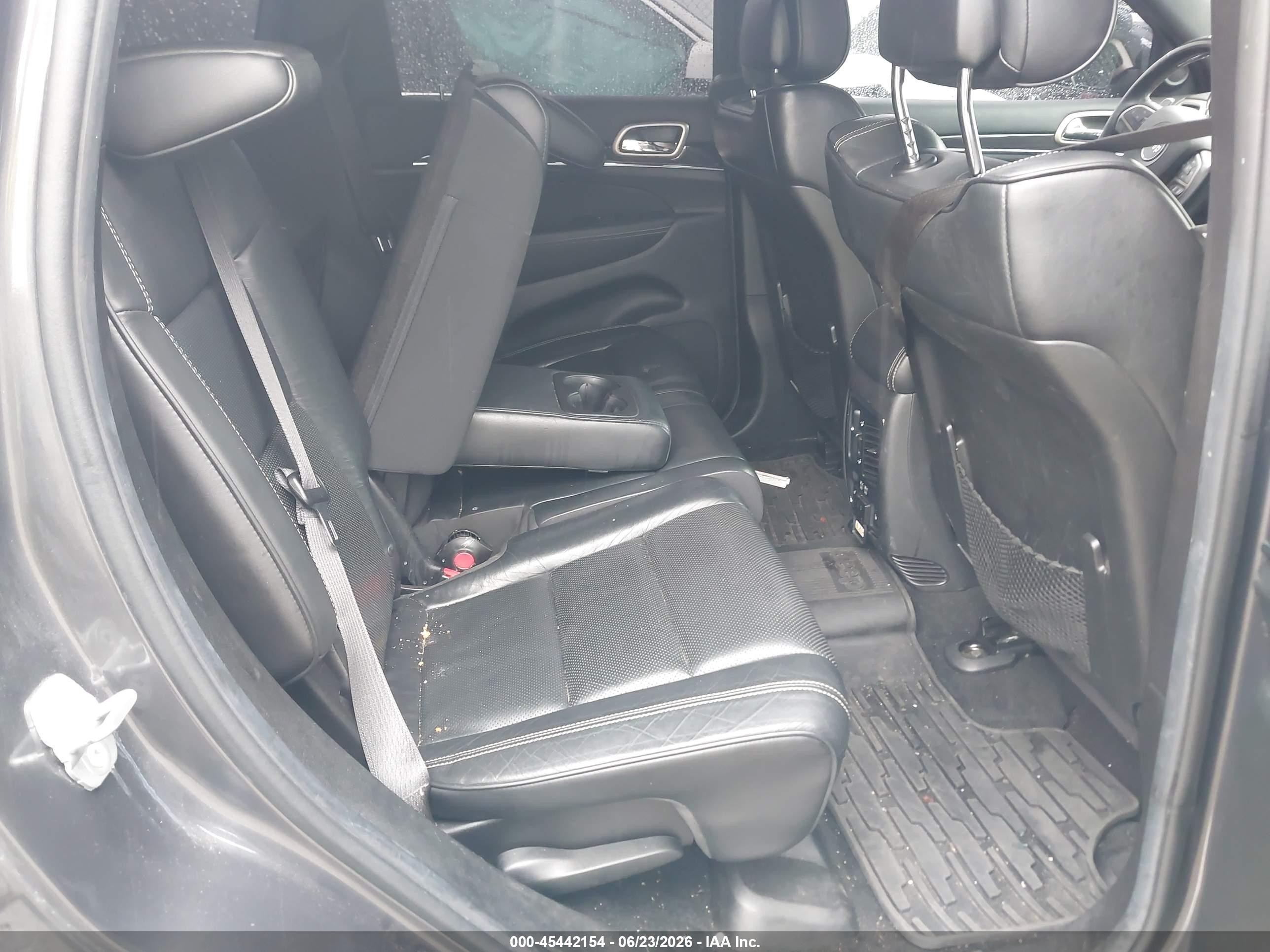 2014 Jeep Grand Cherokee Overland Gray vin: 1C4RJFCG7EC356158