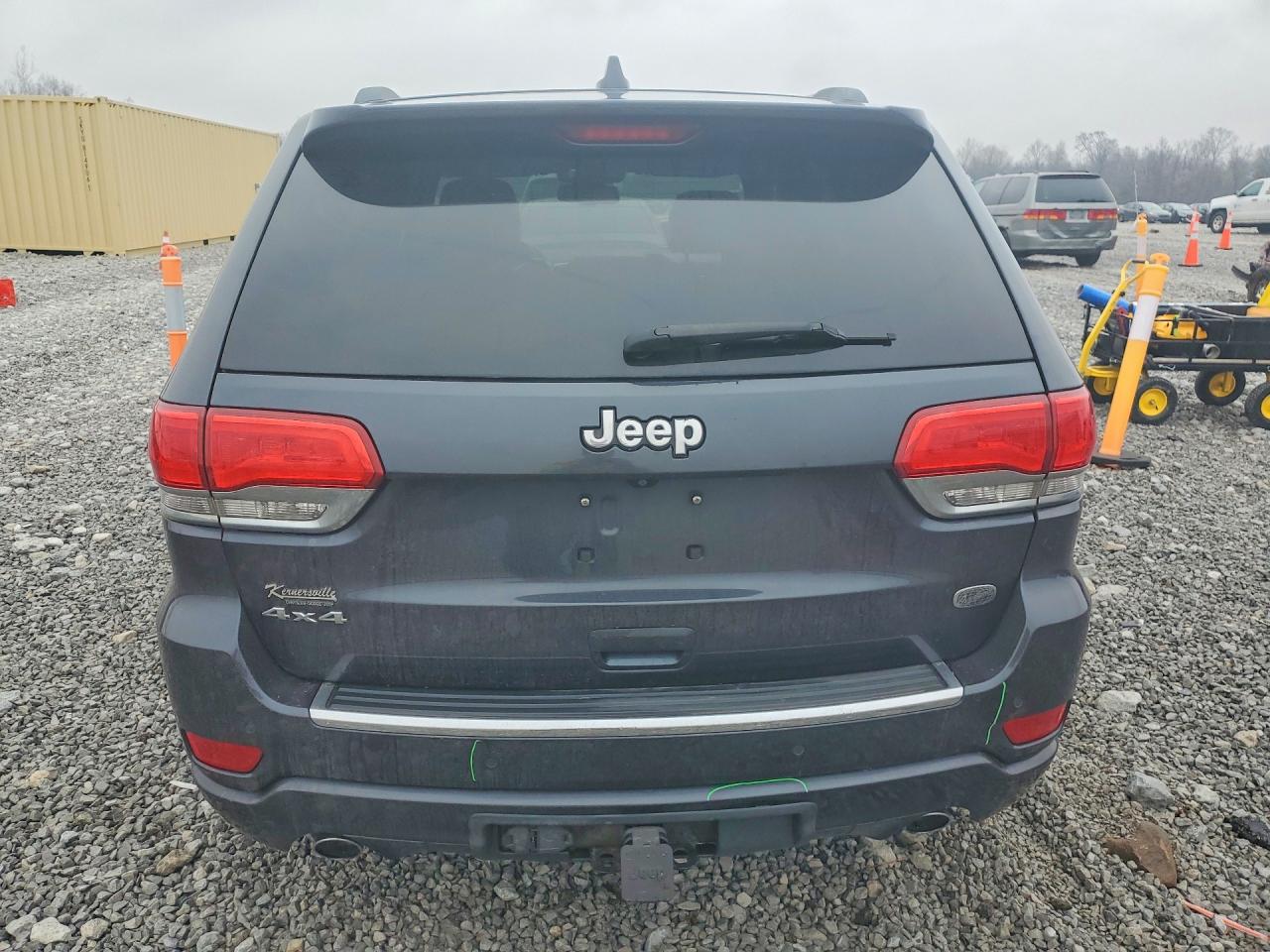 2014 Jeep Grand Cherokee Overland Black vin: 1C4RJFCG7EC474534