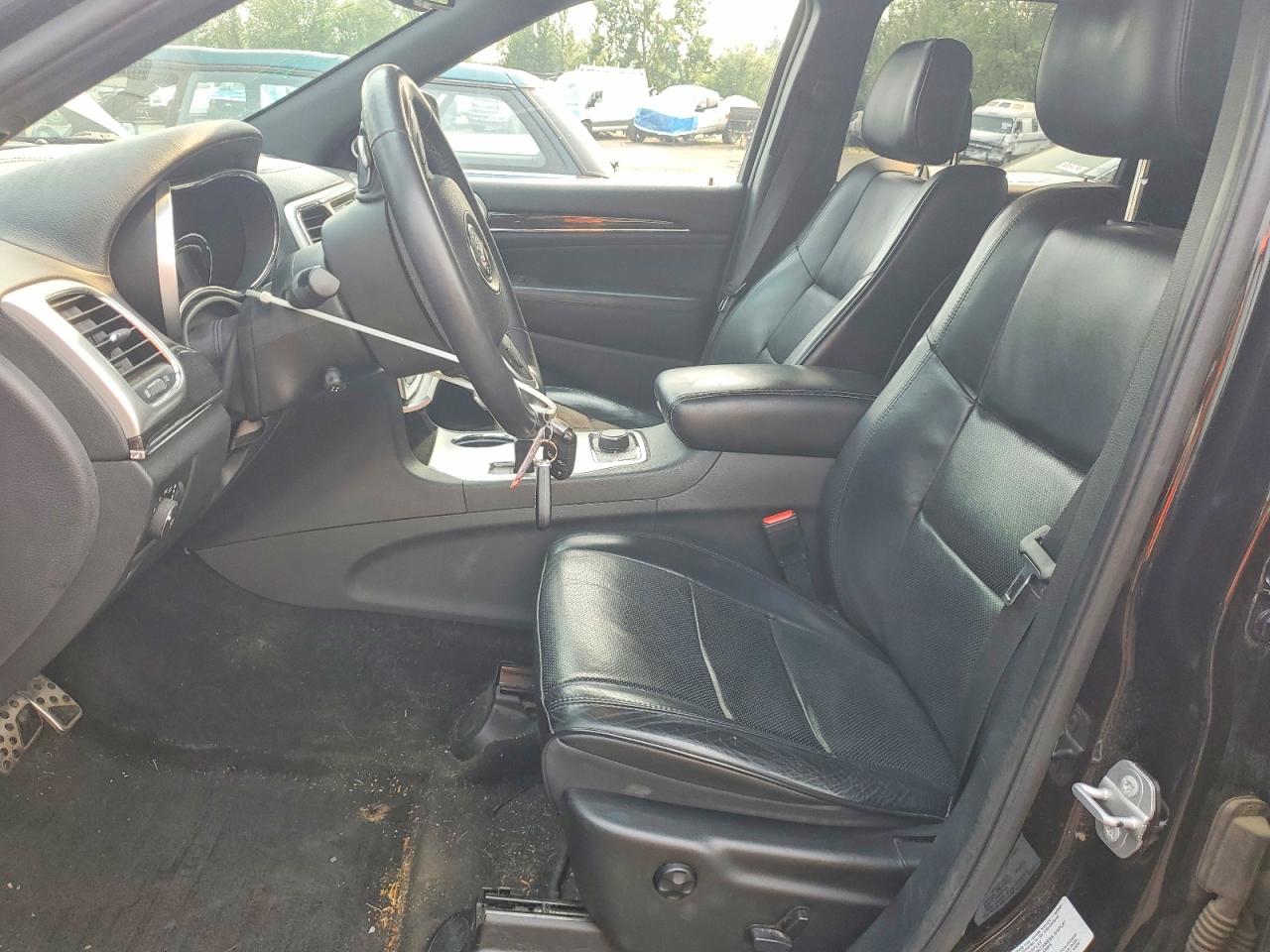 2015 Jeep Grand Cherokee Overland Black vin: 1C4RJFCG7FC111006