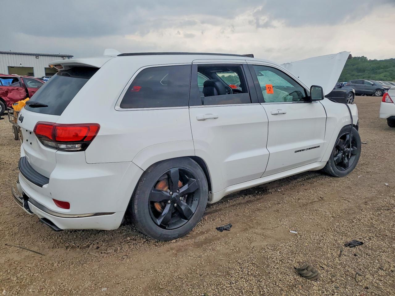 2015 Jeep Grand Cherokee Overland Белый vin: 1C4RJFCG7FC149349