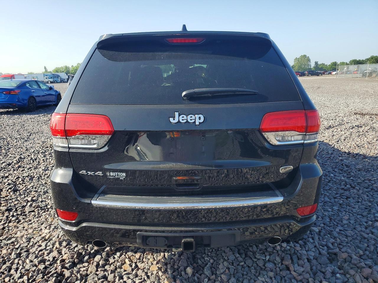 2015 Jeep Grand Cherokee Overland Black vin: 1C4RJFCG7FC173036