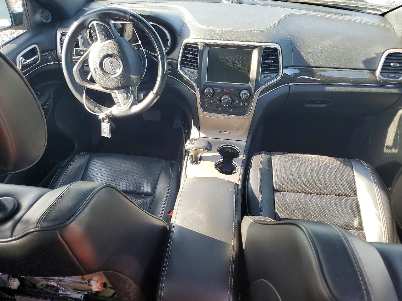 2015 Jeep Grand Cherokee Overland Black vin: 1C4RJFCG7FC173036