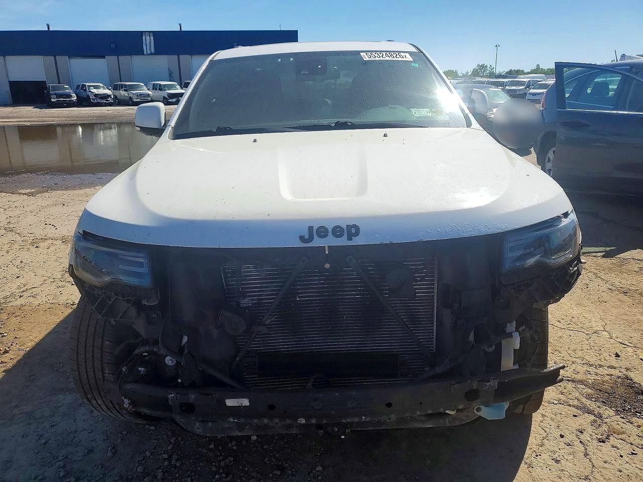 2015 Jeep Grand Cherokee Overland Белый vin: 1C4RJFCG7FC213504