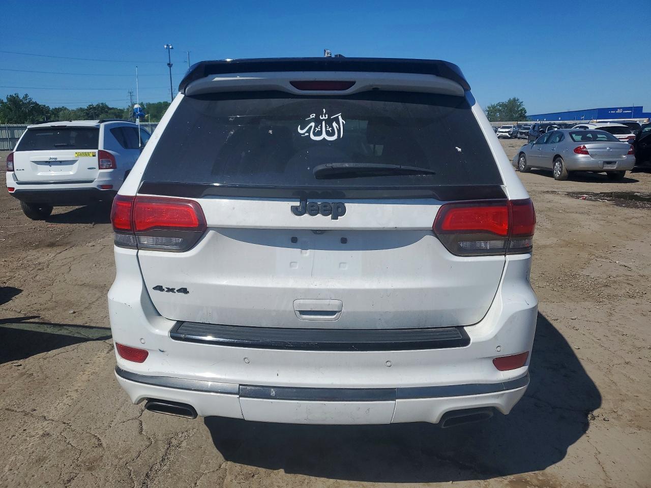 2015 Jeep Grand Cherokee Overland Белый vin: 1C4RJFCG7FC213504