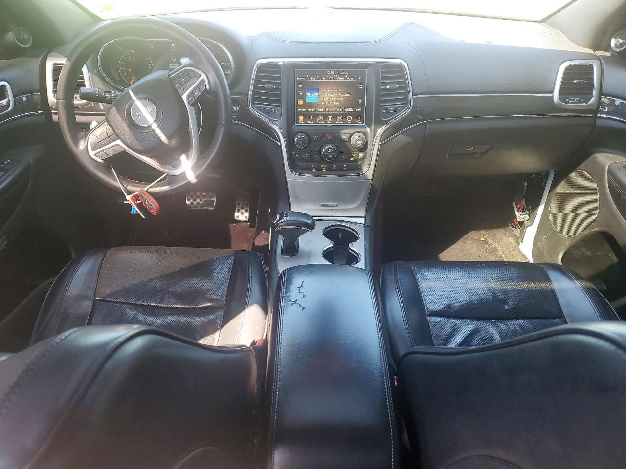 2015 Jeep Grand Cherokee Overland Белый vin: 1C4RJFCG7FC213504
