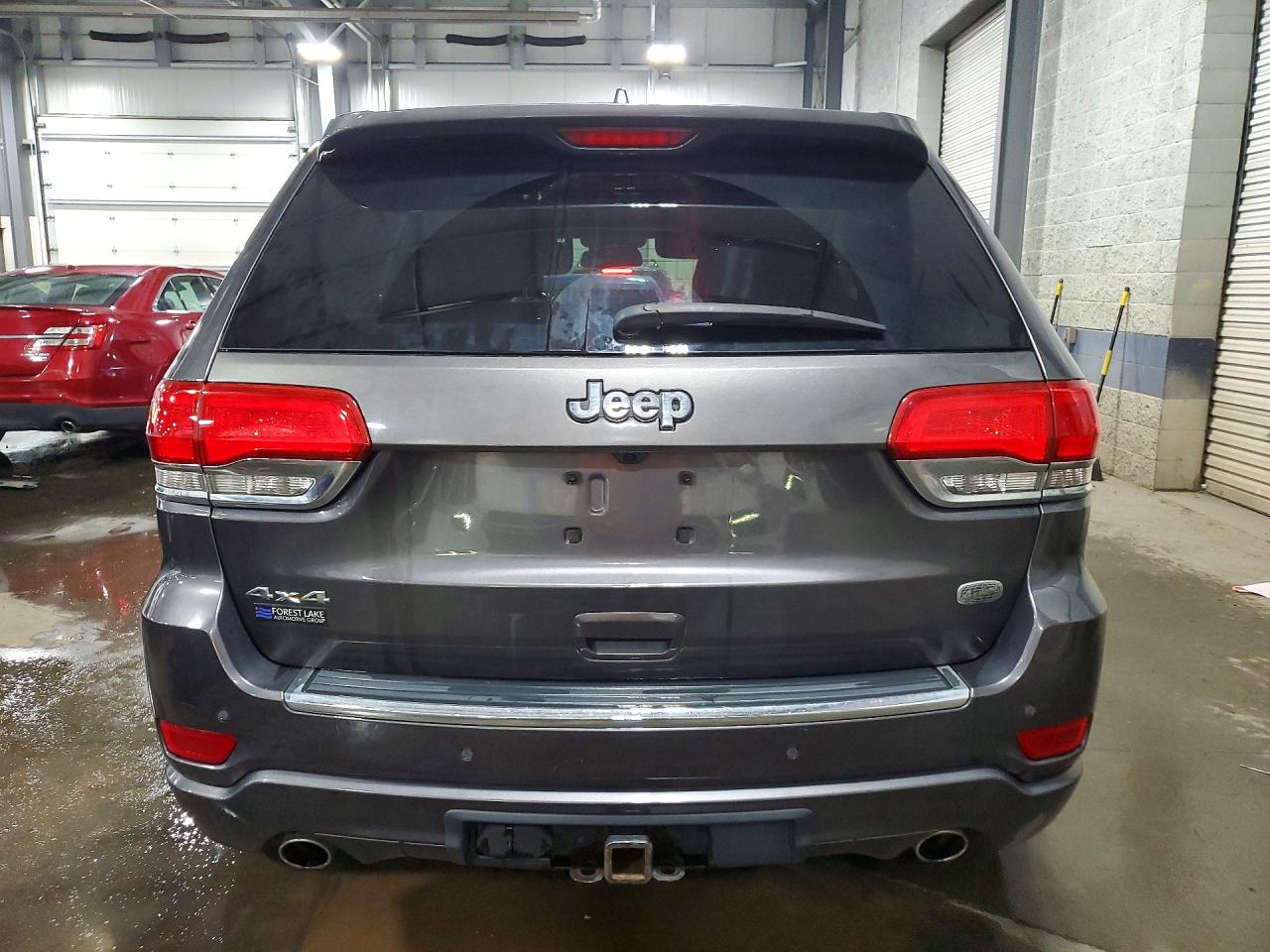 2015 Jeep Grand Cherokee Overland Gray vin: 1C4RJFCG7FC609223