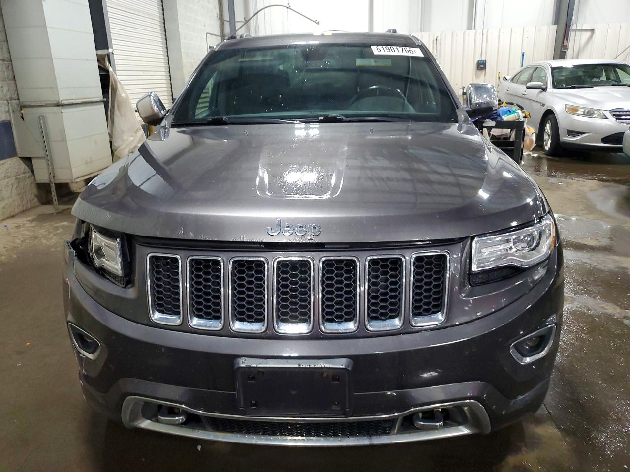 2015 Jeep Grand Cherokee Overland Gray vin: 1C4RJFCG7FC609223