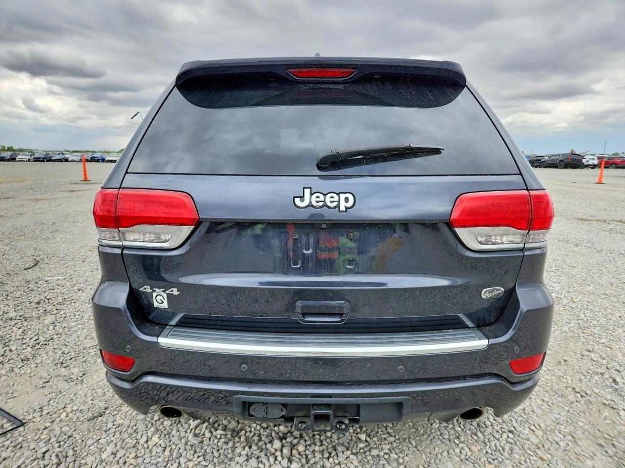 2016 Jeep Grand Cherokee Overland Charcoal vin: 1C4RJFCG7GC364781
