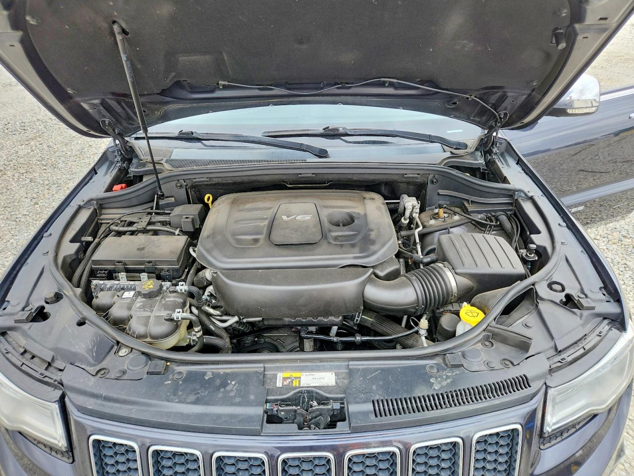 2016 Jeep Grand Cherokee Overland Charcoal vin: 1C4RJFCG7GC364781