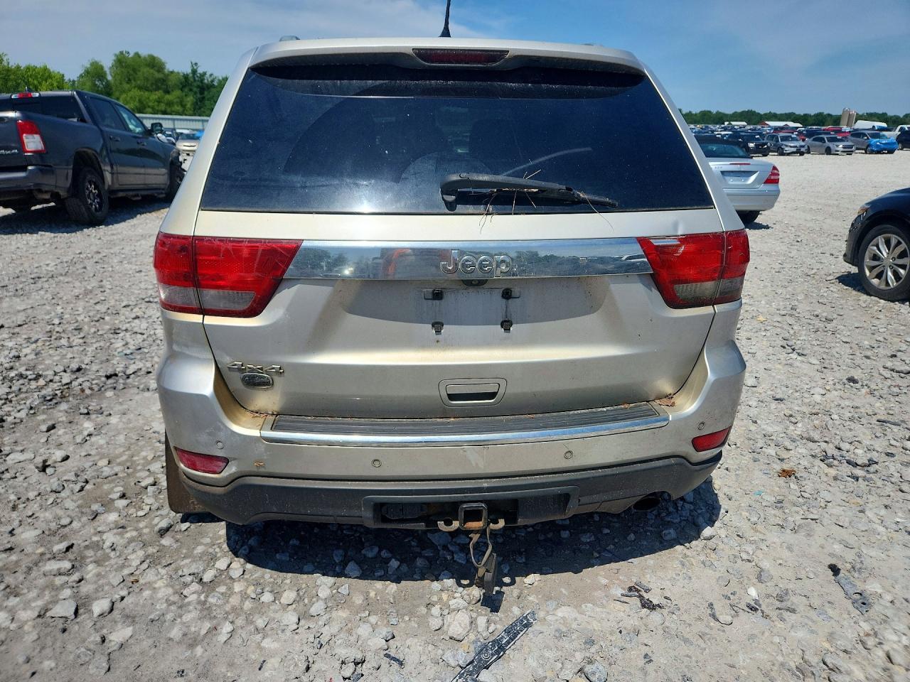 2012 Jeep Grand Cherokee Overland Gray vin: 1C4RJFCG8CC114881