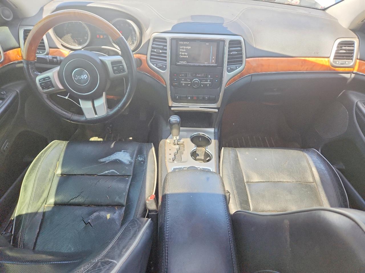 2012 Jeep Grand Cherokee Overland Gray vin: 1C4RJFCG8CC114881
