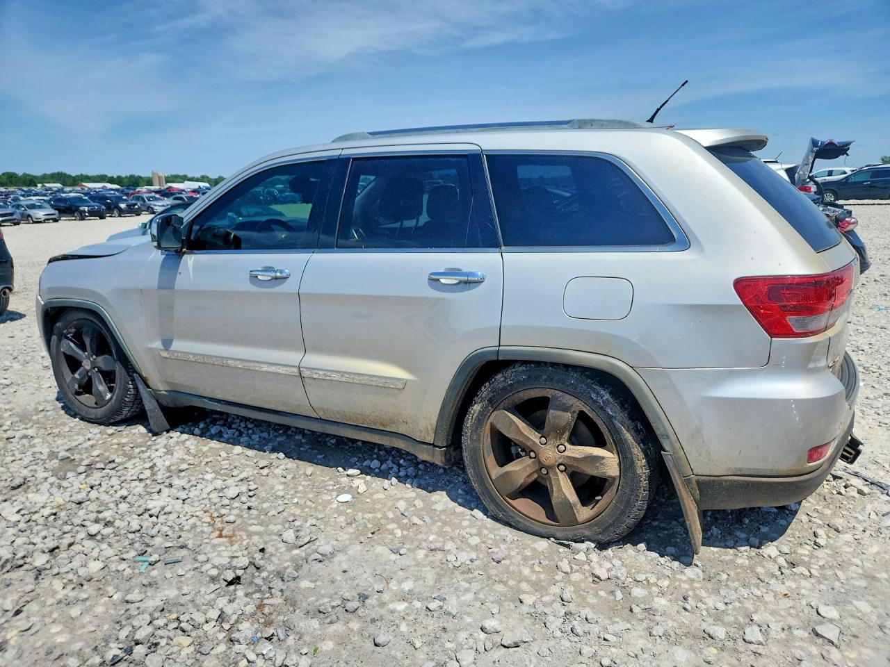 2012 Jeep Grand Cherokee Overland Gray vin: 1C4RJFCG8CC114881
